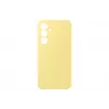 Capa Samsung Galaxy S24 FE silicone monocromático amarelo