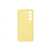 Capa Samsung Galaxy S24 FE silicone monocromático amarelo