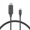 Cabo USB-C para HDMI ALOGIC Elements Series 4K macho para macho 2 m