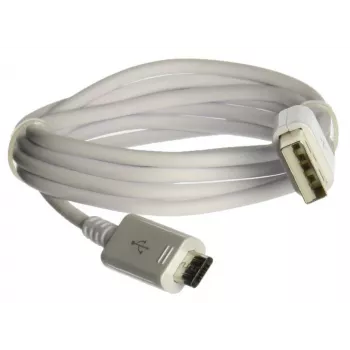 Cabo USB/microUSB Samsung USB 2.0 0,9 m Micro-USB A USB A branco