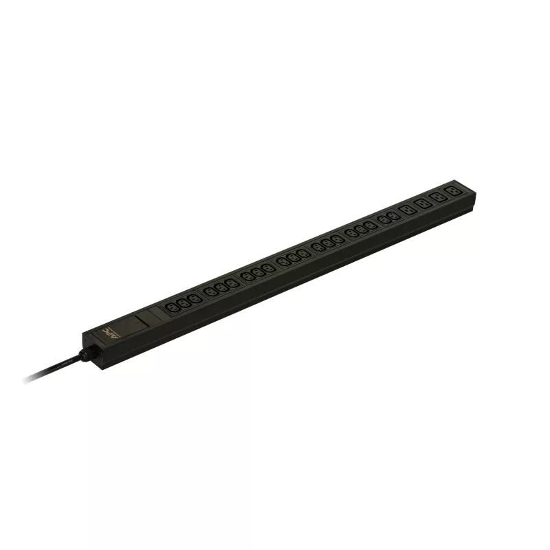 PDU APC Easy Rack, Basic, 0U, 1 fase, 3,7kW, 230V, 16A, 20 tomadas C13 e 4 tomadas C19, entrada IEC60309 2P+E