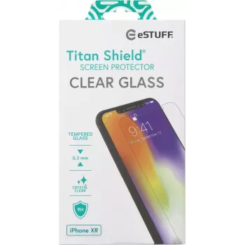 Proteção de ecrã transparente eSTUFF para Apple iPhone XR