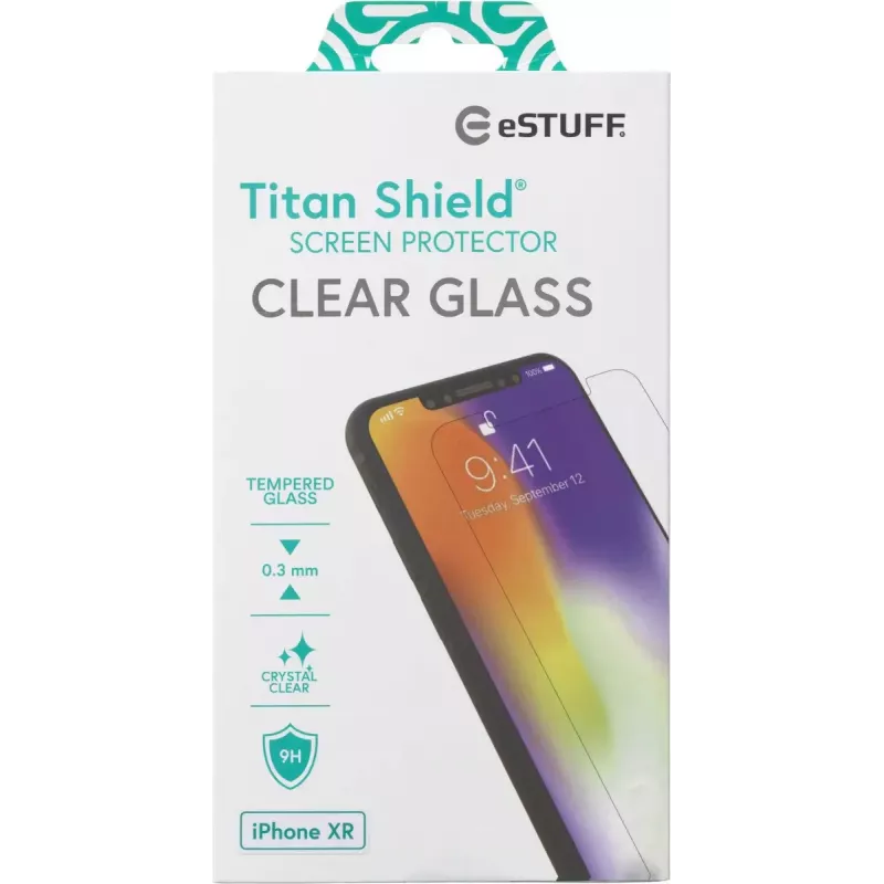 Proteção de ecrã transparente eSTUFF para Apple iPhone XR