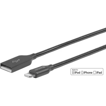 eSTUFF ES601165 Cabo Lightning 1,5 m cinzento
