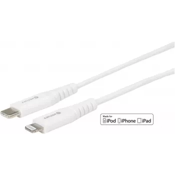 Cabo Lightning eSTUFF ES602021 0,5 m USB-C branco