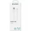 Cabo USB eSTUFF ES603007 USB 2.0 1 m USB-A para Micro-USB-B branco