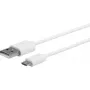 Cabo USB eSTUFF ES603007 USB 2.0 1 m USB-A para Micro-USB-B branco