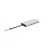 Hub de interfaces eSTUFF ES623009 USB 3.2 Gen 1 (3.1 Gen 1) Type-C 5000 Mbit/s cinzento