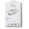 Hub de interfaces eSTUFF ES623009 USB 3.2 Gen 1 (3.1 Gen 1) Type-C 5000 Mbit/s cinzento