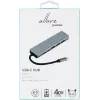 Docking station/replicador de portas para portátil eSTUFF ES623012 USB 3.2 Gen 1 (3.1 Gen 1) Type-C cinzento