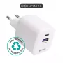 Carregador de dispositivos móveis eSTUFF ES637065 universal branco AC interior USB Type-C