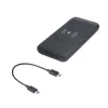 Powerbank eSTUFF ES641042 polímero de lítio (LiPo) 10000 mAh carregamento sem fios preto