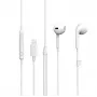 Auscultadores in-ear eSTUFF para dispositivos Apple, com fios, chamadas/música, 90 g, auscultadores, branco