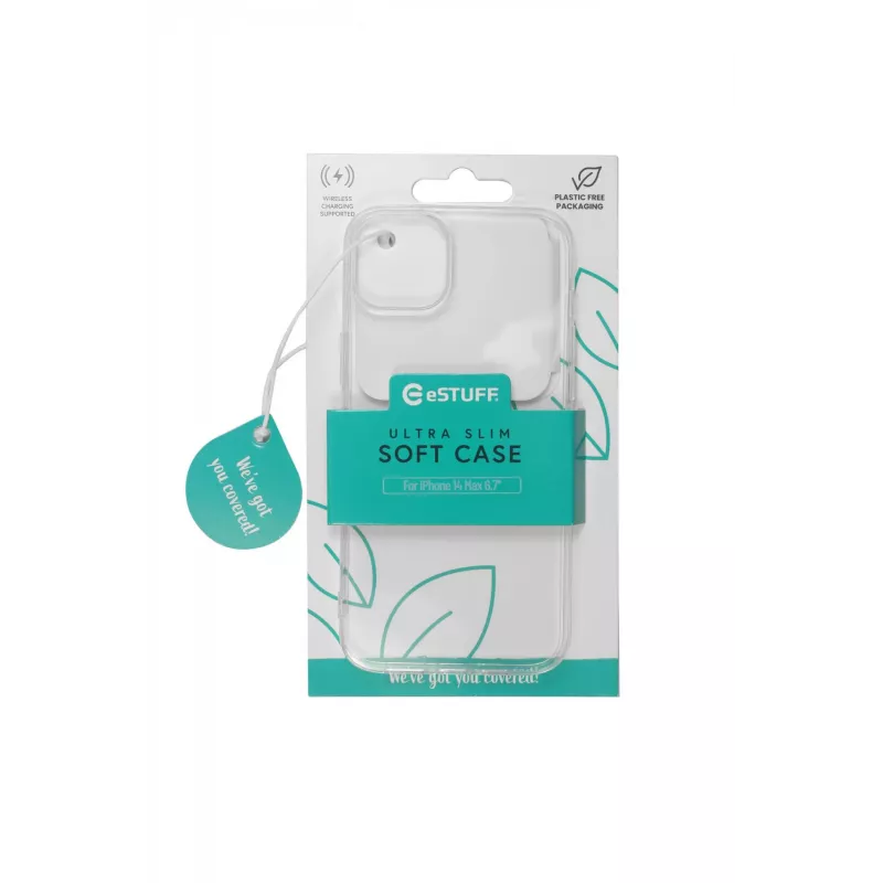 Capa para telemóvel eSTUFF ES67100007 17 cm (6,7 polegadas) capa transparente