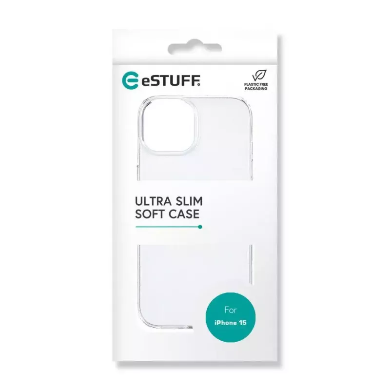 Capa para telemóvel eSTUFF ES67100025 15,5 cm (6,1 polegadas) capa transparente