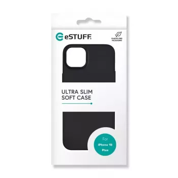 Capa para telemóvel eSTUFF ES67101026 17 cm (6,7 polegadas) capa preta