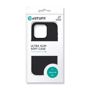 Capa para telemóvel eSTUFF ES67101027 15,5 cm (6,1 polegadas) capa preta