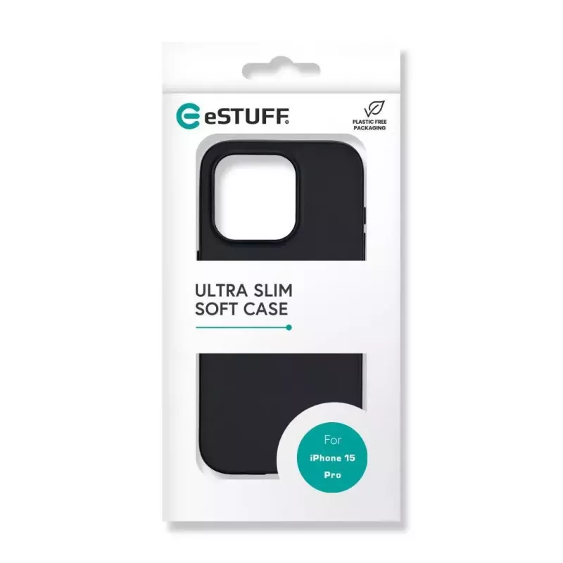 Capa para telemóvel eSTUFF ES67101027 15,5 cm (6,1 polegadas) capa preta