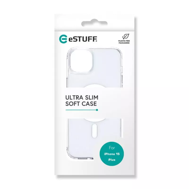 Capa para telemóvel eSTUFF ES67140026 17 cm (6,7 polegadas) capa transparente