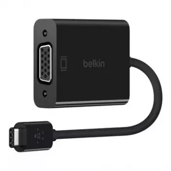 Adaptador USB-C VGA Belkin F2CU037BTBLK preto