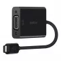 Adaptador USB-C VGA Belkin F2CU037BTBLK preto