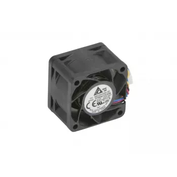 Ventoinha para computador Supermicro FAN-0147L4, 40 mm, 17.500 rpm, 23,7 CFM, preto