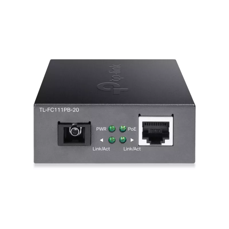 Conversor de media TP-Link TL-FC111PB-20 10/100Mbps com PoE
