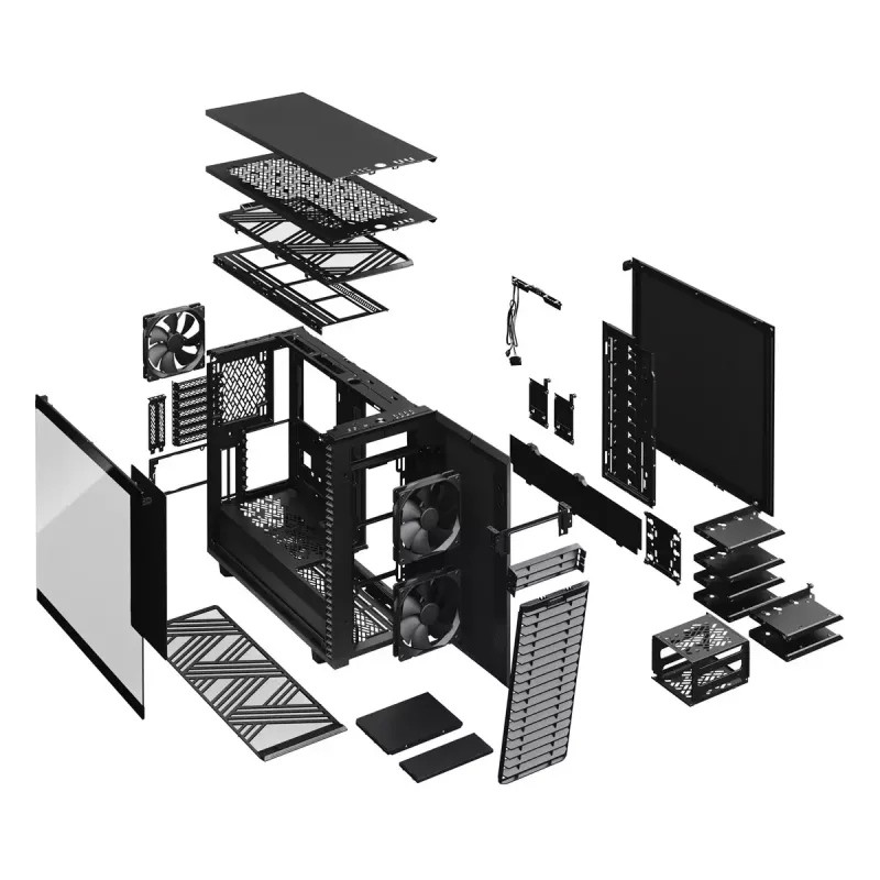 Caixa para PC Fractal Design Define 7 Midi Tower preta