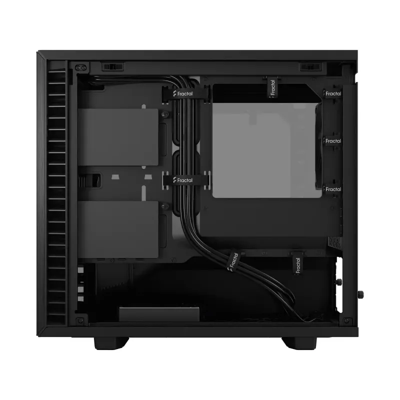 Caixa Fractal Design Define 7 Nano Black TG Light Tint, torre Mini-DTX