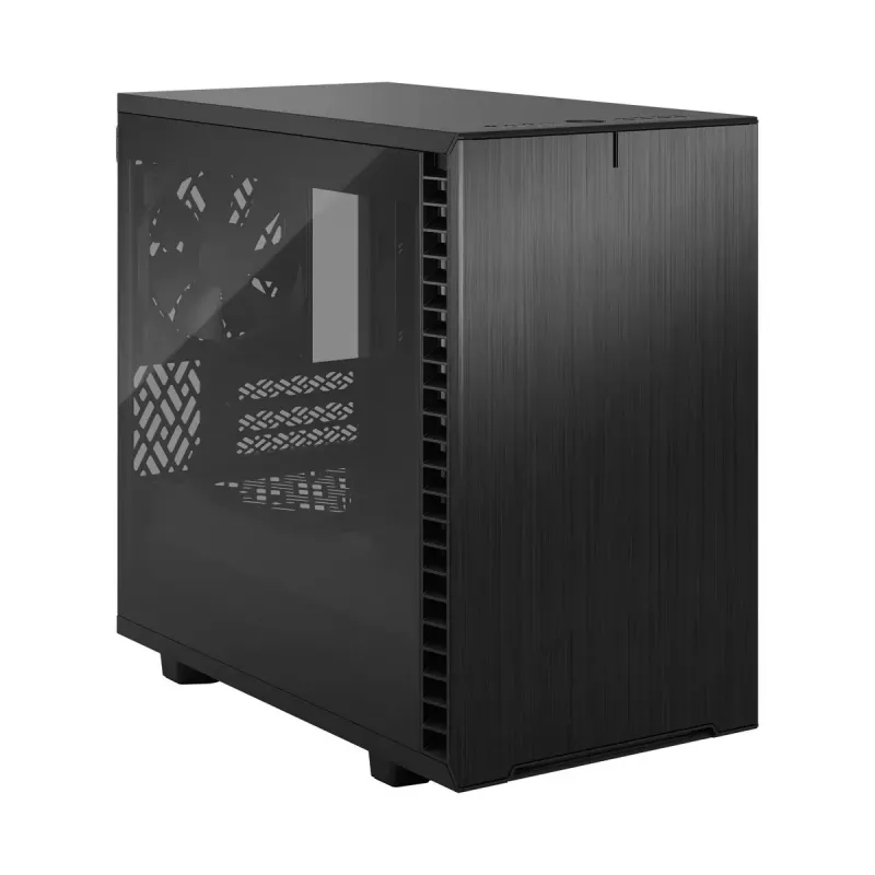 Caixa Fractal Design Define 7 Nano Black TG Light Tint, torre Mini-DTX
