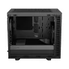 Caixa Fractal Design Define 7 Nano Black TG Light Tint, torre Mini-DTX