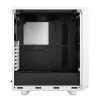 Fractal Design Meshify 2 Compact FD-C-MES2C-05 caixa ATX Mid Tower, janela de vidro temperado transparente, sem fonte de alimentação, branca