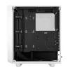 Fractal Design Meshify 2 Compact FD-C-MES2C-05 caixa ATX Mid Tower, janela de vidro temperado transparente, sem fonte de alimentação, branca