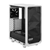 Fractal Design Meshify 2 Compact FD-C-MES2C-05 caixa ATX Mid Tower, janela de vidro temperado transparente, sem fonte de alimentação, branca