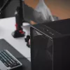 Fractal Design Meshify 2 Compact FD-C-MES2C-05 caixa ATX Mid Tower, janela de vidro temperado transparente, sem fonte de alimentação, branca