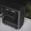 Fractal Design Meshify 2 Compact FD-C-MES2C-05 caixa ATX Mid Tower, janela de vidro temperado transparente, sem fonte de alimentação, branca