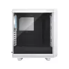 Caixa para PC Fractal Design Meshify 2 Compact RGB branca — ATX/microATX/Mini-ITX, suporta 3x120 mm à frente + 1x120 mm atrás, unidades de 2,5 polegadas/3,5 polegadas