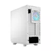 Caixa para PC Fractal Design Meshify 2 Compact RGB branca — ATX/microATX/Mini-ITX, suporta 3x120 mm à frente + 1x120 mm atrás, unidades de 2,5 polegadas/3,5 polegadas