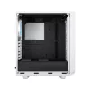 Caixa para PC Fractal Design Meshify 2 Compact RGB branca — ATX/microATX/Mini-ITX, suporta 3x120 mm à frente + 1x120 mm atrás, unidades de 2,5 polegadas/3,5 polegadas
