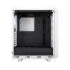 Caixa para PC Fractal Design Meshify 2 Compact RGB branca — ATX/microATX/Mini-ITX, suporta 3x120 mm à frente + 1x120 mm atrás, unidades de 2,5 polegadas/3,5 polegadas