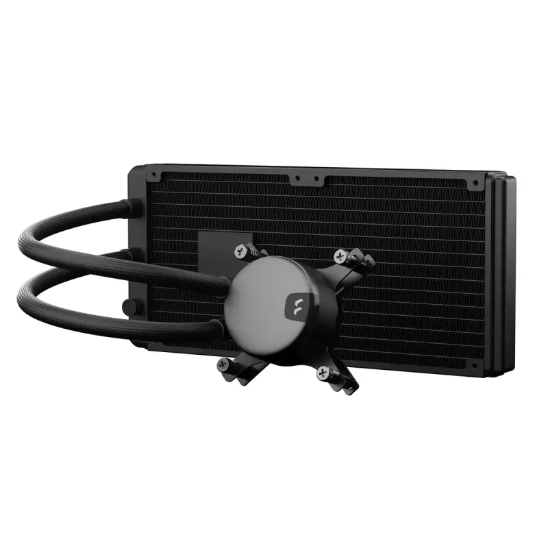 Refrigeração líquida tudo-em-um para CPU Fractal Design Lumen S28 v2 RGB — ventoinha de 140 mm, 500–1700 rpm, preta