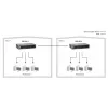 Switch Fast Ethernet de 5 portas LevelOne, 1 x fibra ótica multimodo SC