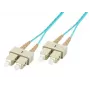 Cabo InfiniBand/fibra ótica Microconnect FIB222001 1 m SC azul