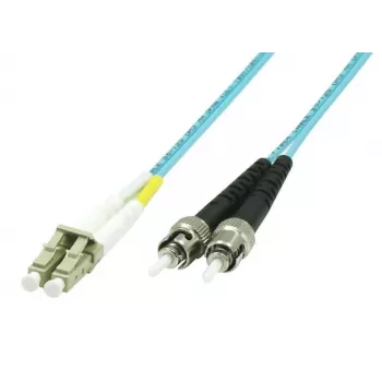 Cabo InfiniBand/fibra ótica Microconnect FIB412001 1 m LC ST azul