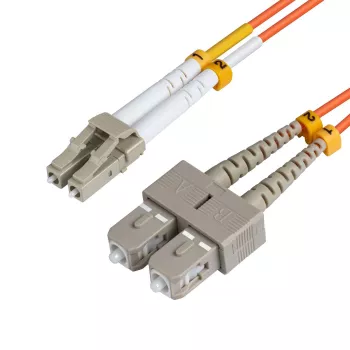 Cabo de fibra ótica InfiniBand Microconnect FIB420002 2 m LC SC laranja
