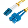Cabo de fibra ótica InfiniBand Microconnect FIB421003 3 m LC SC amarelo