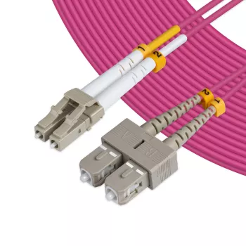 Cabo de fibra ótica InfiniBand Microconnect FIB422001P 1 m LC SC violeta