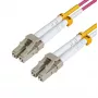 Cabo de fibra ótica InfiniBand Microconnect FIB440415P 15 m LC violeta