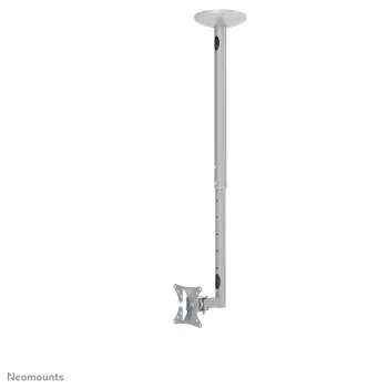 Neomounts FPMA-C050SILVER Suporte de teto para monitor/TV 10-30 polegadas - H 60-85 cm