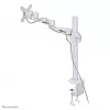 Neomounts FPMA-D935 Braço de monitor 10-30 polegadas, fixação de secretária, 10 kg, 25,4 cm (10 polegadas), 76,2 cm (30 polegadas), 100 x 100 mm, prateado